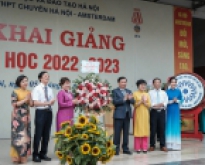 THE OPENING CEREMONY AT HANOI - AMSTERDAM HIGH SCHOOL FOR THE GIFTED 2022 - 2023