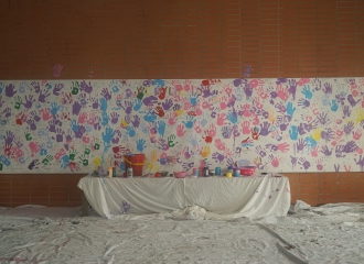 [MI12’23] Acrylic Day: Nơi ghi lại nét độc đáo của Amsers 20-23 qua những dấu tay đầy sắc màu