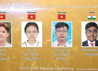 A CONVERSATION WITH 2 AMSERS WHO EXCELLENTLY ACHIEVED THE GOLD MEDAL IN THE INTERNATIONAL CHEMISTRY OLYMPIAD 2021